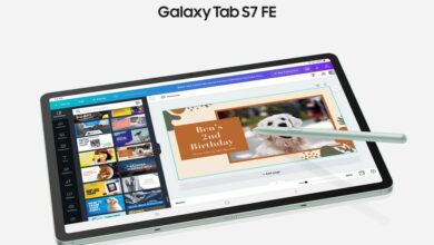 Samsung Galaxy Tab S7 FE 5G Canva App