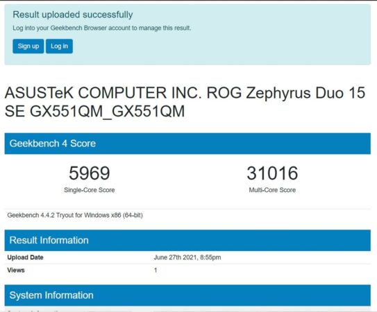 benchmark geekbench