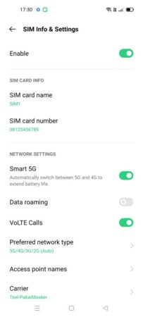 OPPO Reno5 5G update 5G unlock 3
