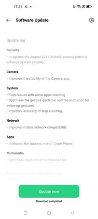 OPPO Reno5 5G update 5G unlock 4