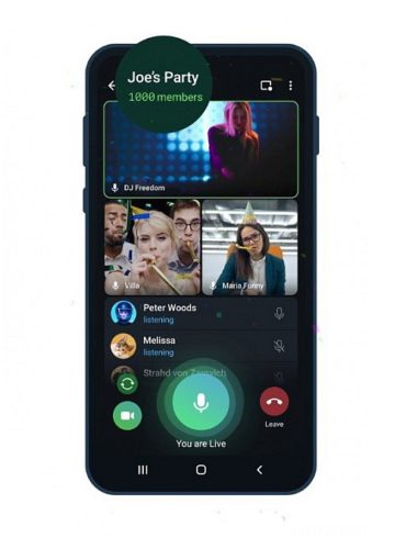 Telegram Group Video Calls 2.0