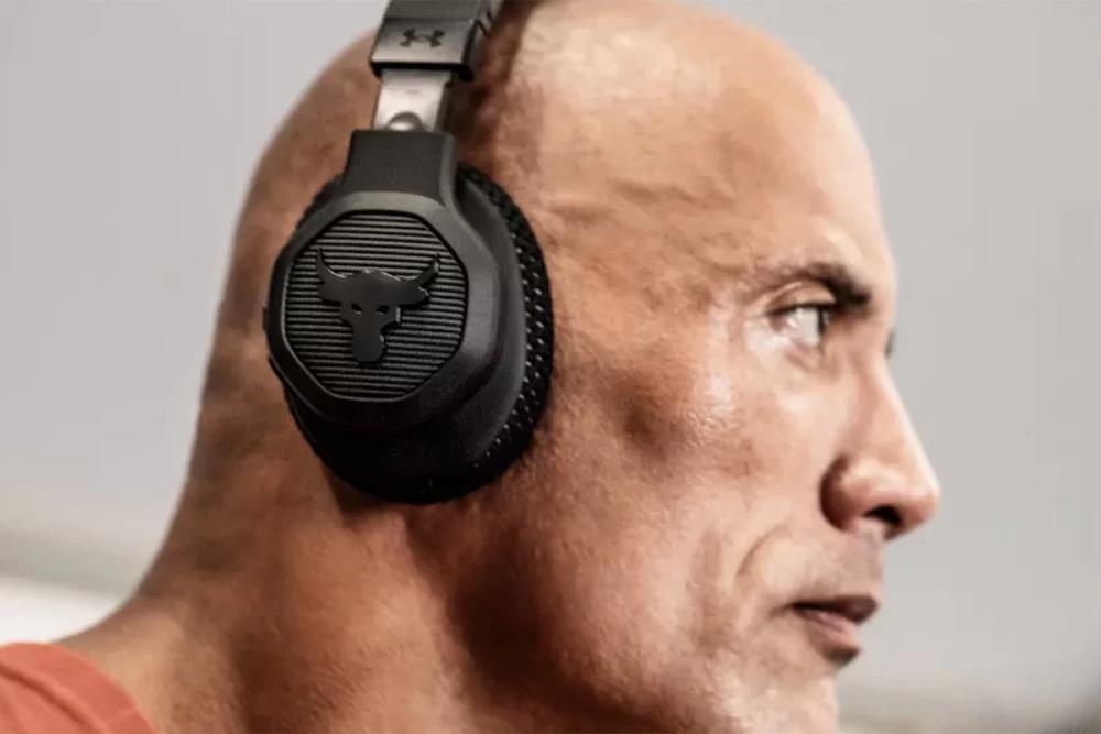 UA Project Rock Over Ear Training Headphone 1