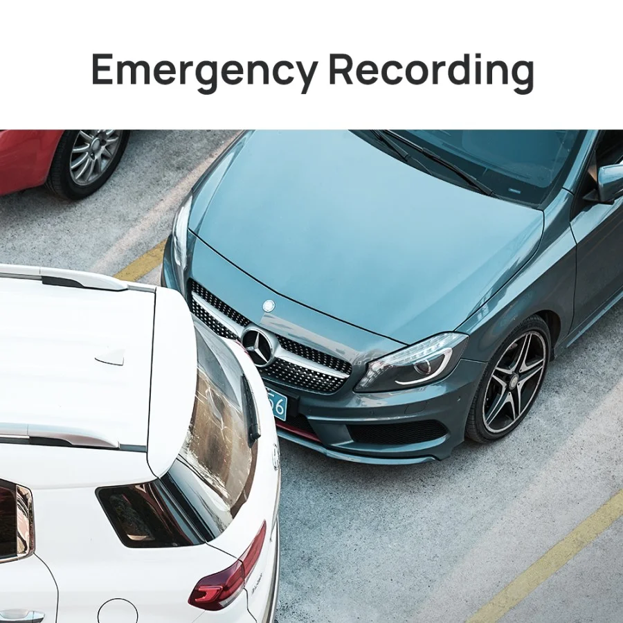 70mai Dash Cam M300 Emergency Recording