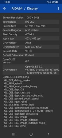 Review Samsung Galaxy A22 5G 34 AIDA64 Galaxy A22 5G 1