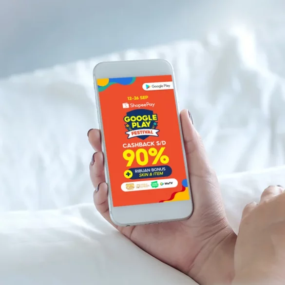 KV ShopeePay Google Play Festival