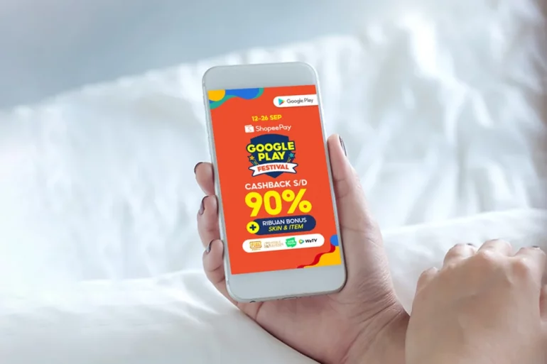 KV ShopeePay Google Play Festival KV ShopeePay Google Play Festival
