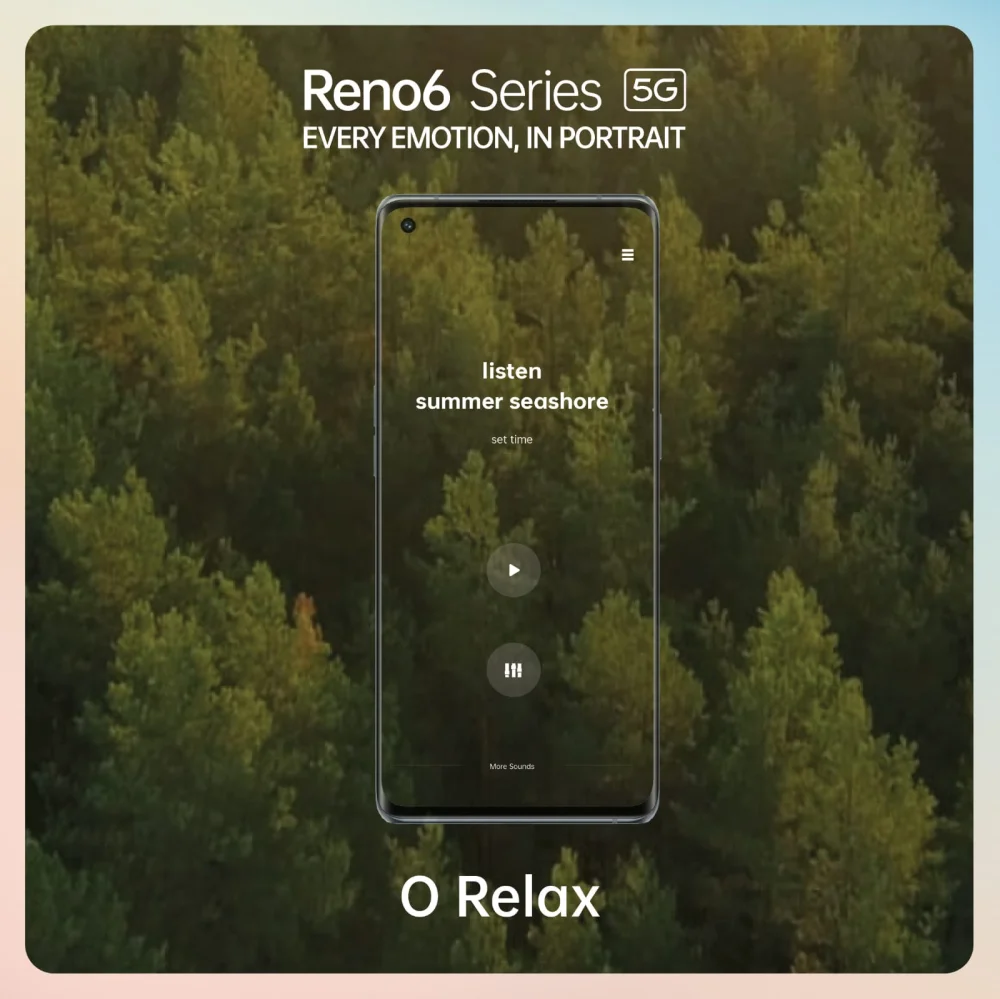 OPPO Reno6 Series 5G O Relax 2