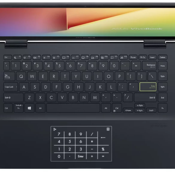 VivoBook Flip 14 TM420 Product Photo 1K BeSpoke Black 12 NP