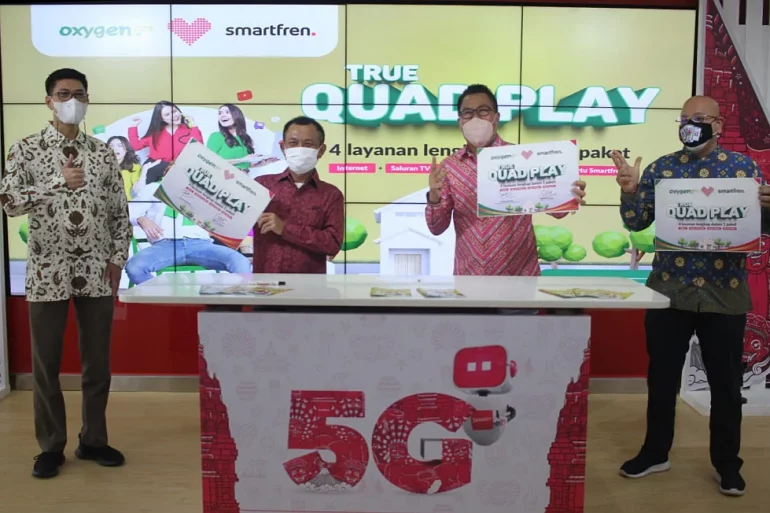 Smartfren dan Moratel Hadirkan True QuadPlay, Paket Internet Oxygen.id Plus Kartu Perdana Kuota Nonstop 31 Smartfren Oxygen id