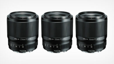 Tokina Unveils 23mm 33mm and 56mm f1.4 APS C 1