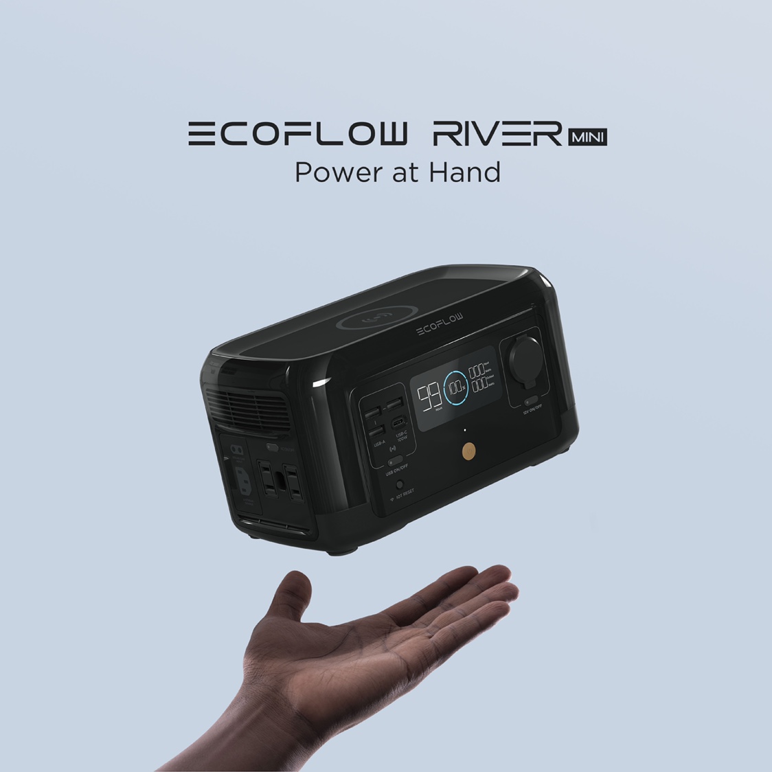 1. EcoFlow RIVER mini Power at Hand