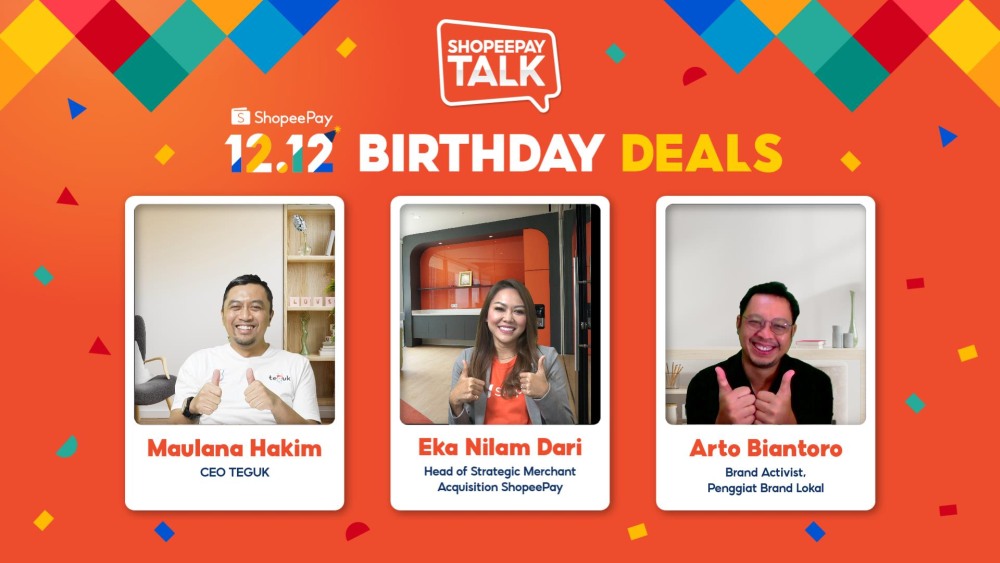 Foto 1 ShopeePay 12.12 Birthday Deals Hadir Rayakan Pencapaian UMKM Sepanjang 2021