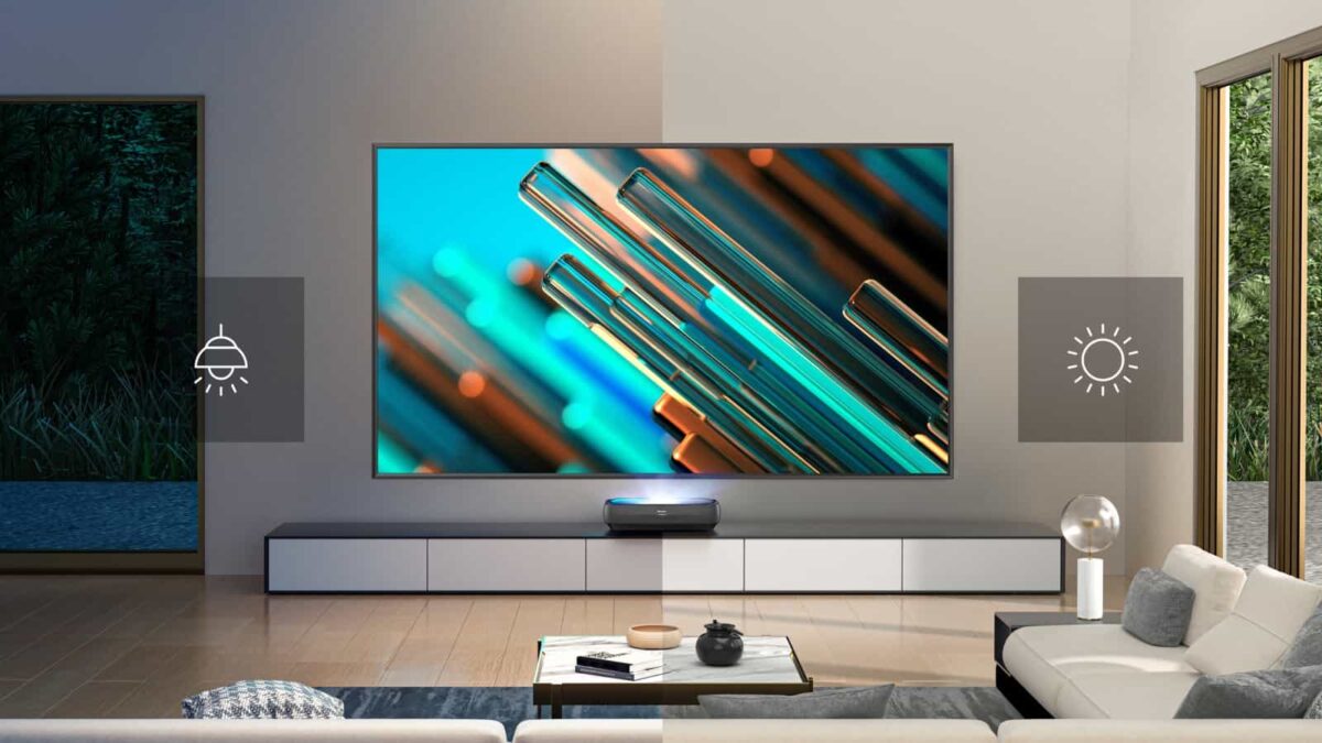 Hisense Laser TV Trichroma L9G: Sistem 