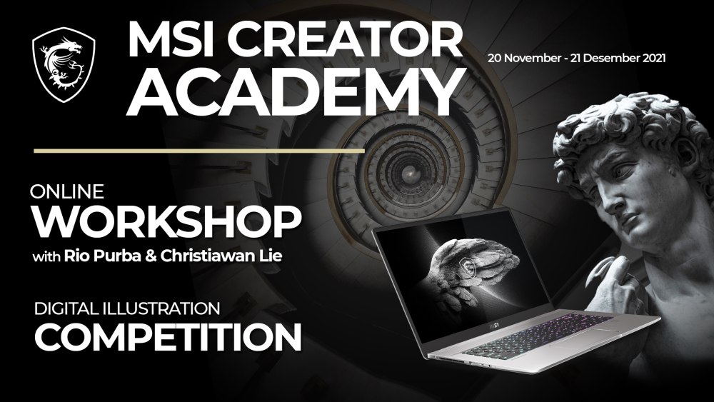 MSI Creator Academy Gelar Online Workshop dan Digital Illustration Competition di Indonesia 38 MSI Creator Academy
