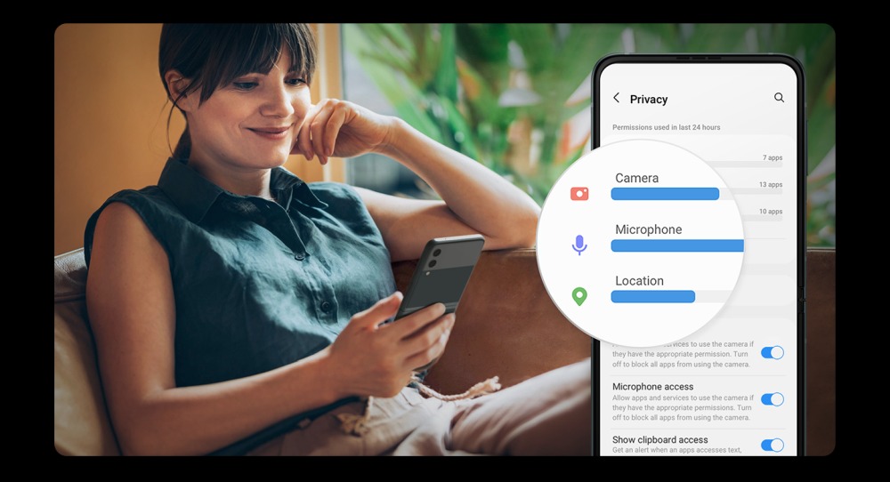 Samsung One UI 4 Privacy Control