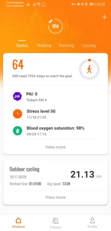 Xiaomi Mi Smart Band 6 UI 3