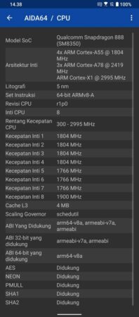 Review Gaming ASUS ROG Phone 5s 29 AIDA64 ROG Phone 5s 3