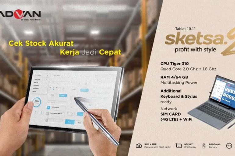Advan Sketsa 2 Hadir di Indonesia, Harga 2 Jutaan Rupiah 35 Advan Sketsa 2 1