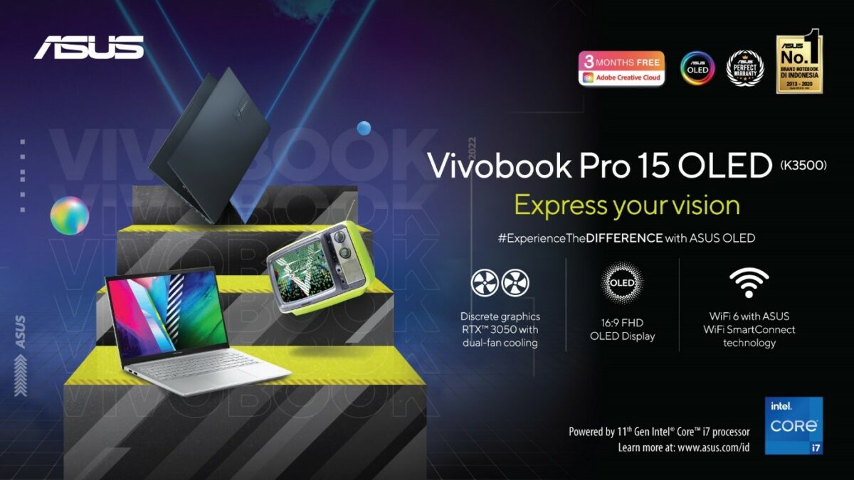 ASUS Vivobook Pro 15 OLED K3500 1