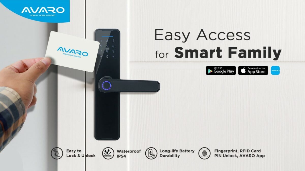 AVARO WiFi Smart Door Lock LS01 1