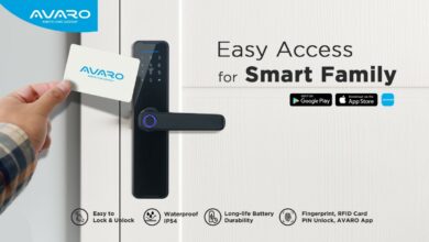 AVARO WiFi Smart Door Lock LS01 1