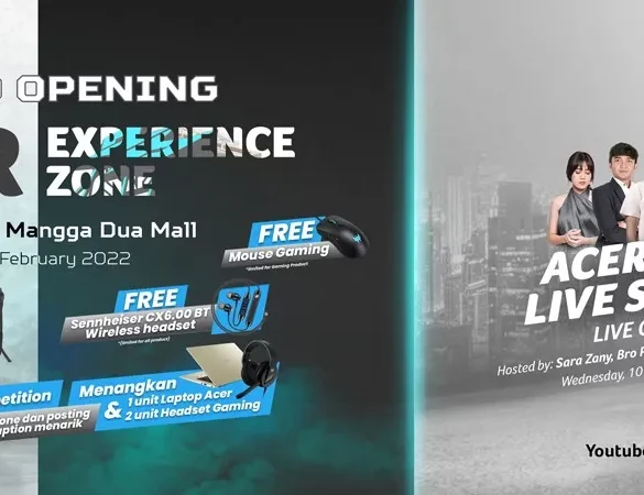 Tawarkan Pengalaman Belanja Lebih Nyaman, Acer Experience Zone Hadir di Atrium Mangga Dua Mall 32 Acer Experience Zone KV