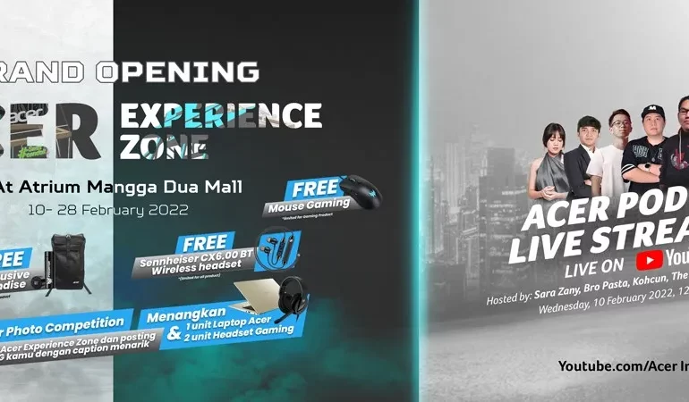 Tawarkan Pengalaman Belanja Lebih Nyaman, Acer Experience Zone Hadir di Atrium Mangga Dua Mall 38 Acer Experience Zone KV