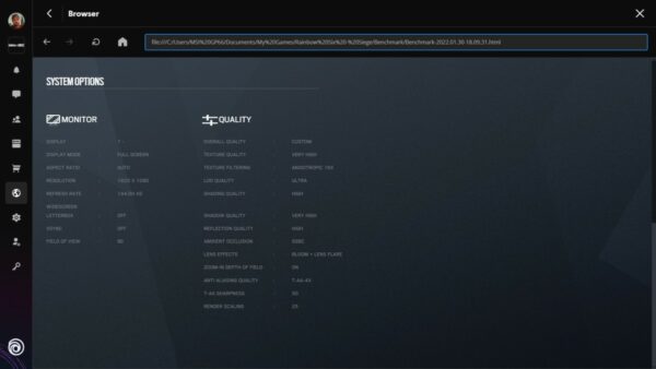 Review MSI GP66 Leopard 41 Tom Clancys Rainbow Six Siege Screenshot 2022.01.30 18.10.21.65