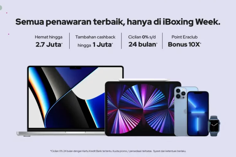 Erajaya Digital Gelar Iboxing Week Pertama di Tahun 2022 37 iboxing week 2022 1