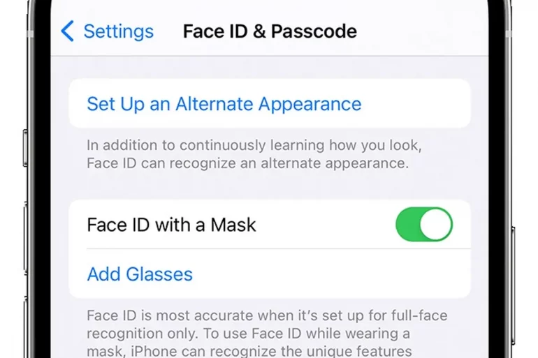Face ID with mask 1 Face ID with mask 1