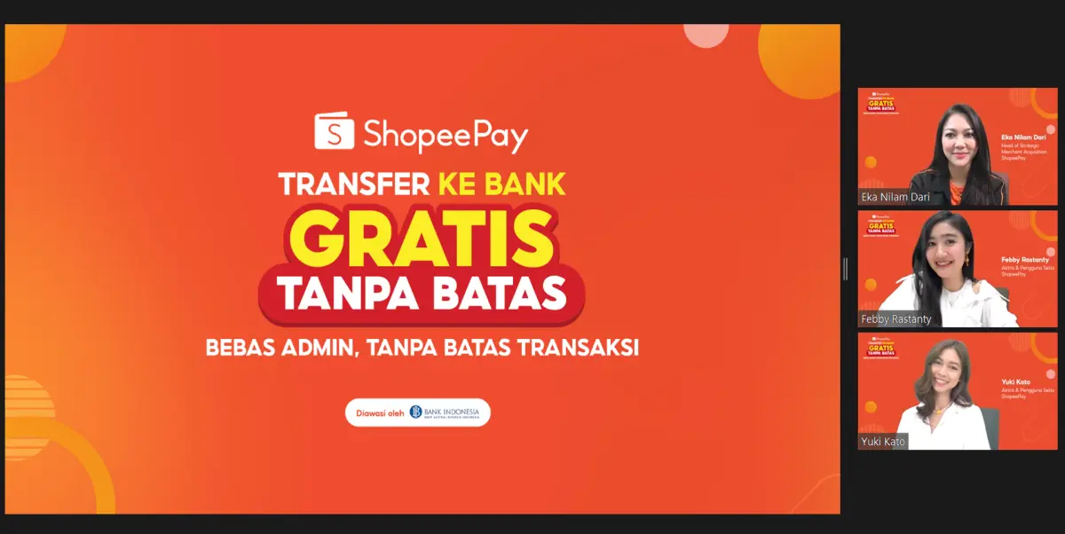 ShopeePay Transfer ke Bank 1