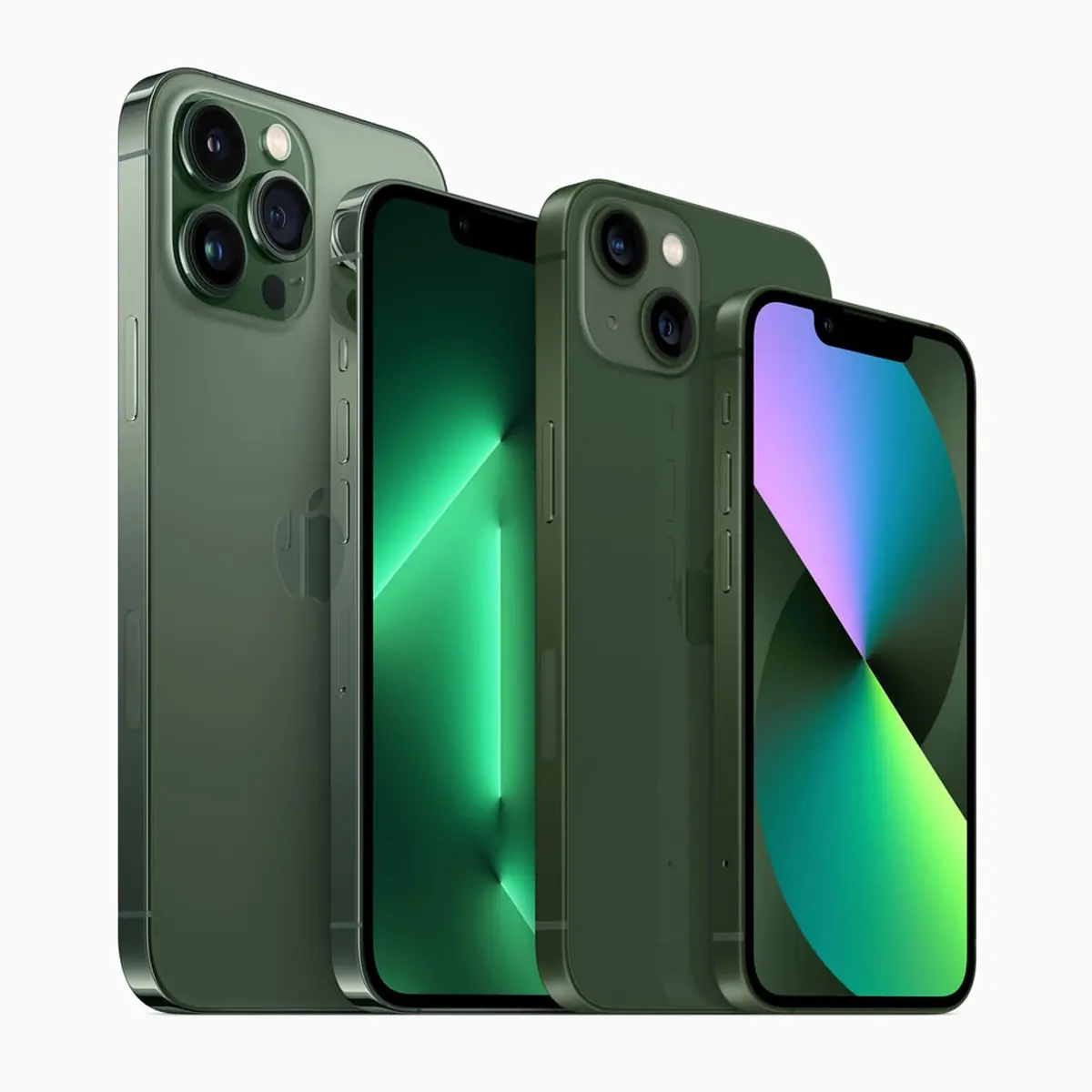 iPhone 13 dan iPhone 13 Pro warna hijau alpine dan hijau 1