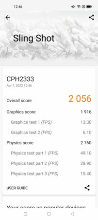 Review OPPO A96 48 3D Mark OPPO A96 2