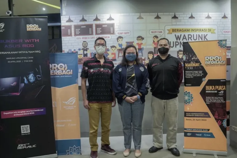 ASUS ROG Berbagi Bersama Anak Yatim di Bulan Ramadan 1