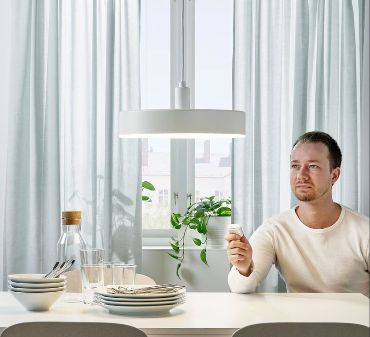 IKEA NYMANE: Lampu LED Gantung Pintar dengan Gaya Klasik Minimalis 35 IKEA NYMANE 2