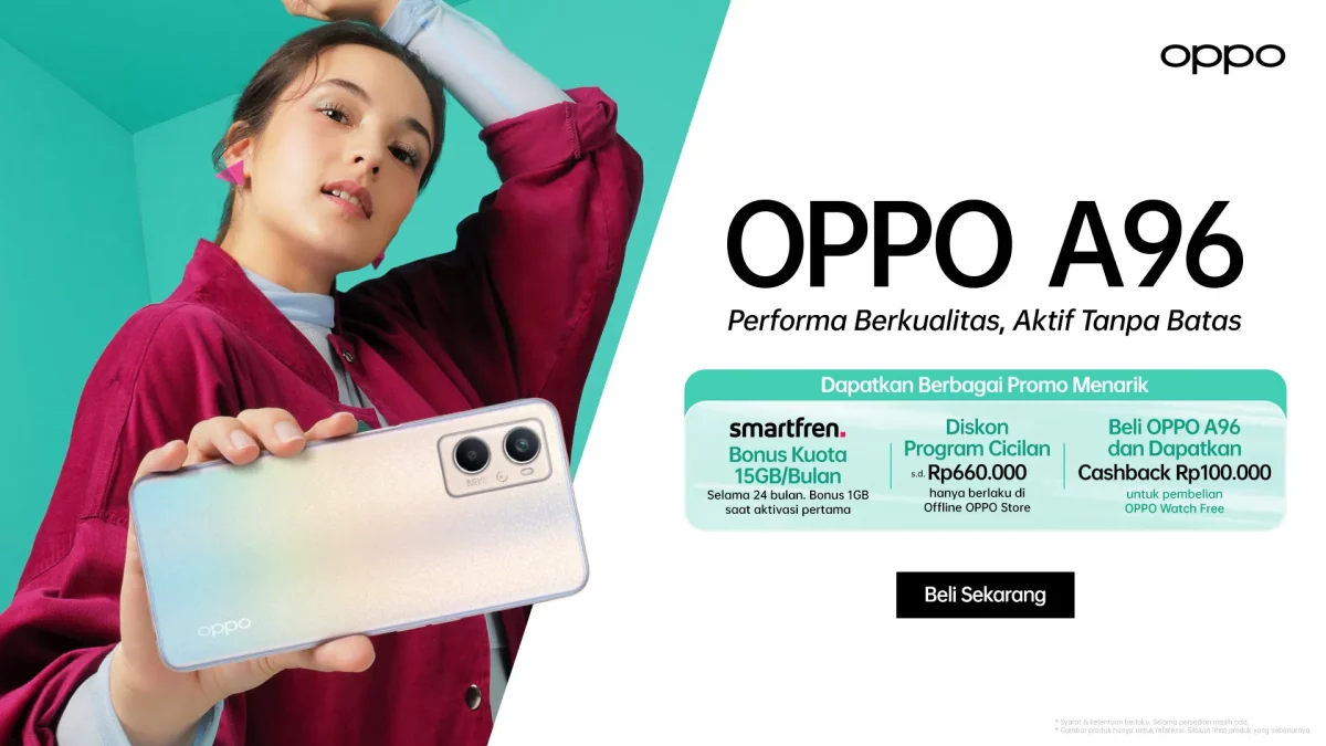 OPPO A96 First Sale