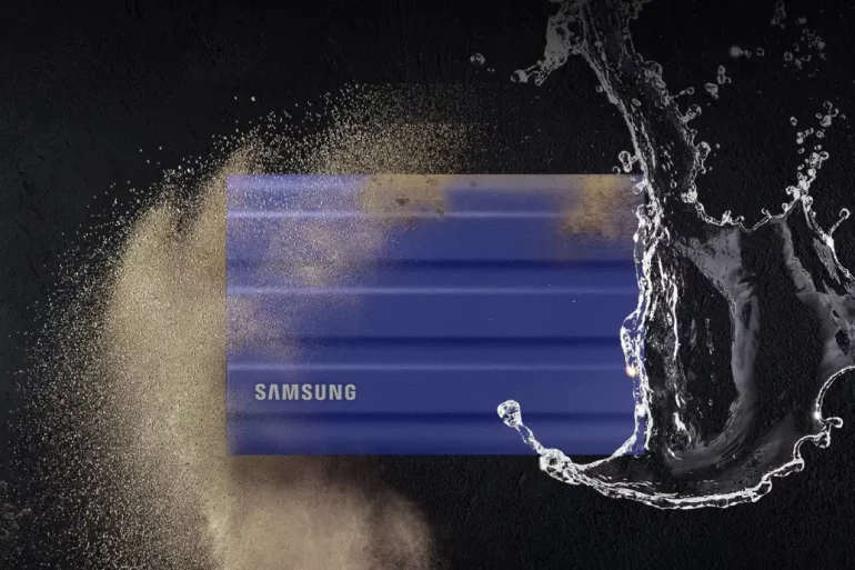 Samsung T7 Shield USB-C SSD: SSD Portabel dengan USB-C dan Rancangan Tahan Banting 55 Samsung T7 Shield USB C SSD 1