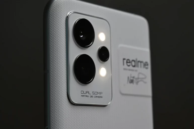 lampu kamera mikroskop realme gt2 pro