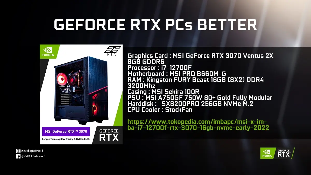 Better GeForce RTX™ PC 2