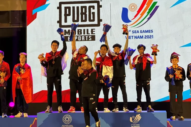 TIMNAS PUBG Mobile Indonesia Sumbang Satu Medali Emas dan Satu Perunggu di nomor Crossfire 31 PUBG MOBILE Medali emas