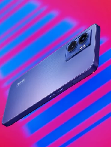 realme narzo 50 5G hyper blue 3 realme narzo 50 5G