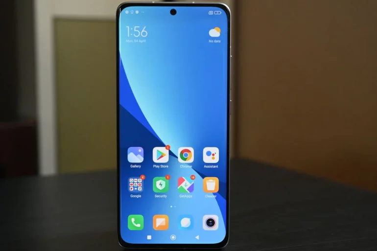 xiaomi 12 tampak depan xiaomi 12 tampak depan