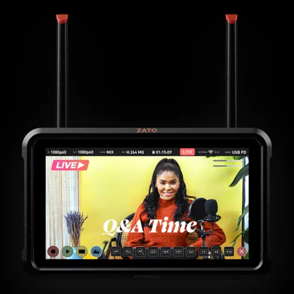 Atomos Zato Connect: Monitor Streaming untuk Permudah Siaran Langsung dan Konferensi Video 43 Atomos Zato Connect 1