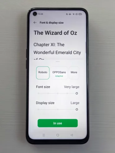 Tips Mengatur Font OPPO A96 agar Nyaman Dipakai Orang Tua 32 OPPO A96