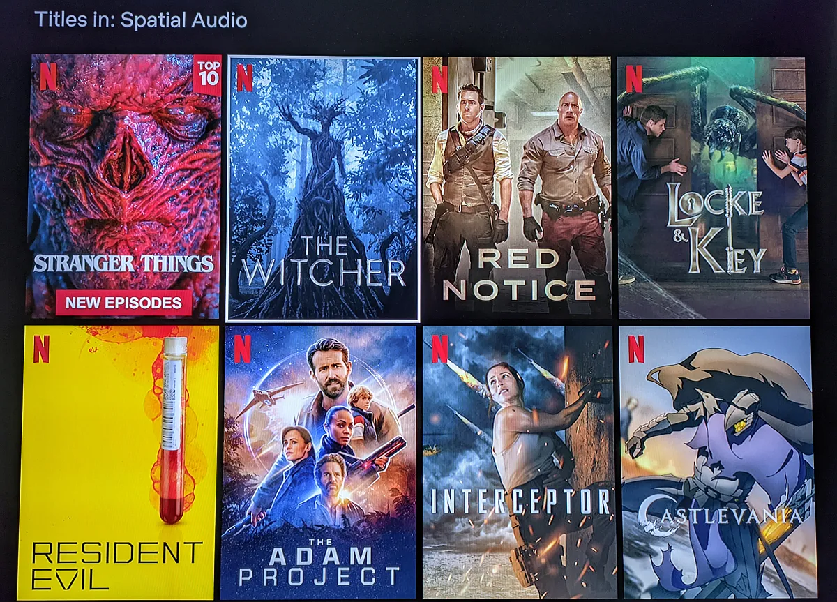 Netflix Spatial Audio