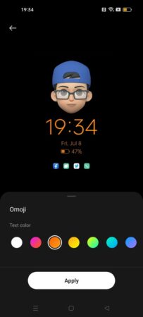 Cara Menampilkan Omoji pada Layar Always-On Display OPPO Reno7 33 Omoji OPPO Reno7 11