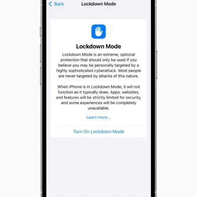 apple lockdown mode 1a