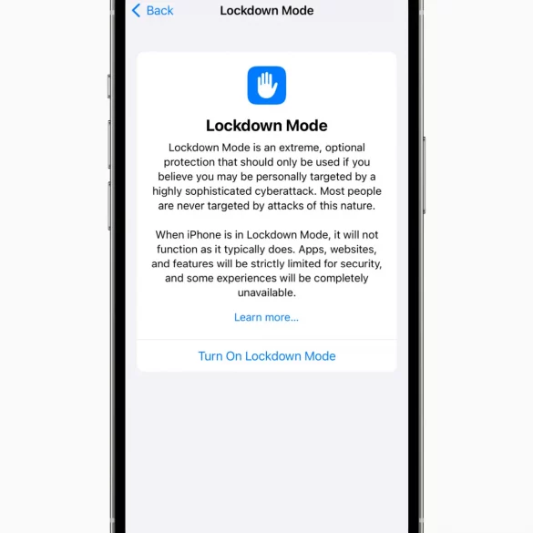 apple lockdown mode 1a apple lockdown mode 1a