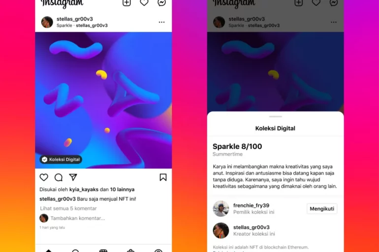 3 Fitur NFT Instagram