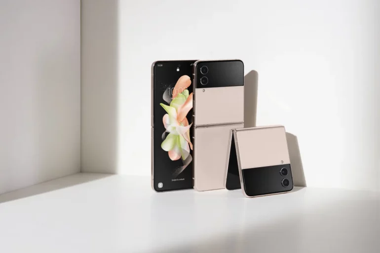 Galaxy Z Flip4 5G Pink Gold